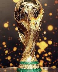 Trofeo de la Copa del Mundo de la FIFA, símbolo del fútbol internacional y del objetivo final de las selecciones en las eliminatorias rumbo al Mundial 2026.
