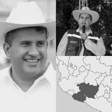 Collage con imágenes de Alfredo Adame, Claudia Sheinbaum y Carlos Manzo, junto a un tuit en el que Adame critica al gobierno federal por el caso Manzo.