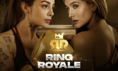 Cartel oficial Ring Royale con Karely Ruiz y Marcela Mistral anunciando pelea en Arena Monterrey.