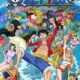 Póster promocional del anime One Piece con sus personajes principales.