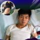 Joven recostado en cama hospitalaria tras haber vendido un riñón; imagen secundaria muestra cicatriz en el costado.