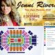Cartel del último concierto de Jenni Rivera en la Arena Monterrey el 8 de diciembre de 2012 con zonas de precios.