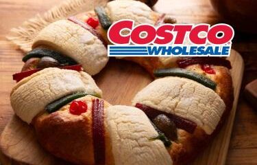 Rosca de Reyes de Costco ofrecida para reventa en México durante enero.
