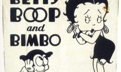 Ilustración original de Betty Boop de 1930, ahora en dominio público.