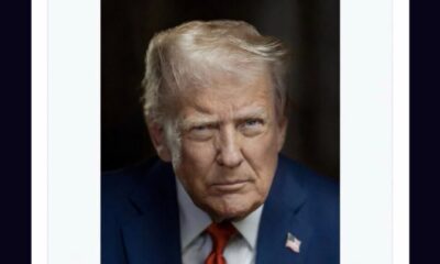Captura de pantalla viral donde aparece Donald Trump con un título falso de “Acting President of Venezuela”.