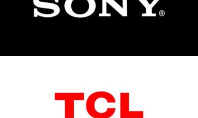 Logotipos de Sony y TCL, representando la transición del negocio de televisores de Sony hacia la empresa china TCL.
