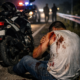 Hombre lesionado recibe atención tras agresión con arma blanca en carretera Atlixco–Metepec durante la noche.