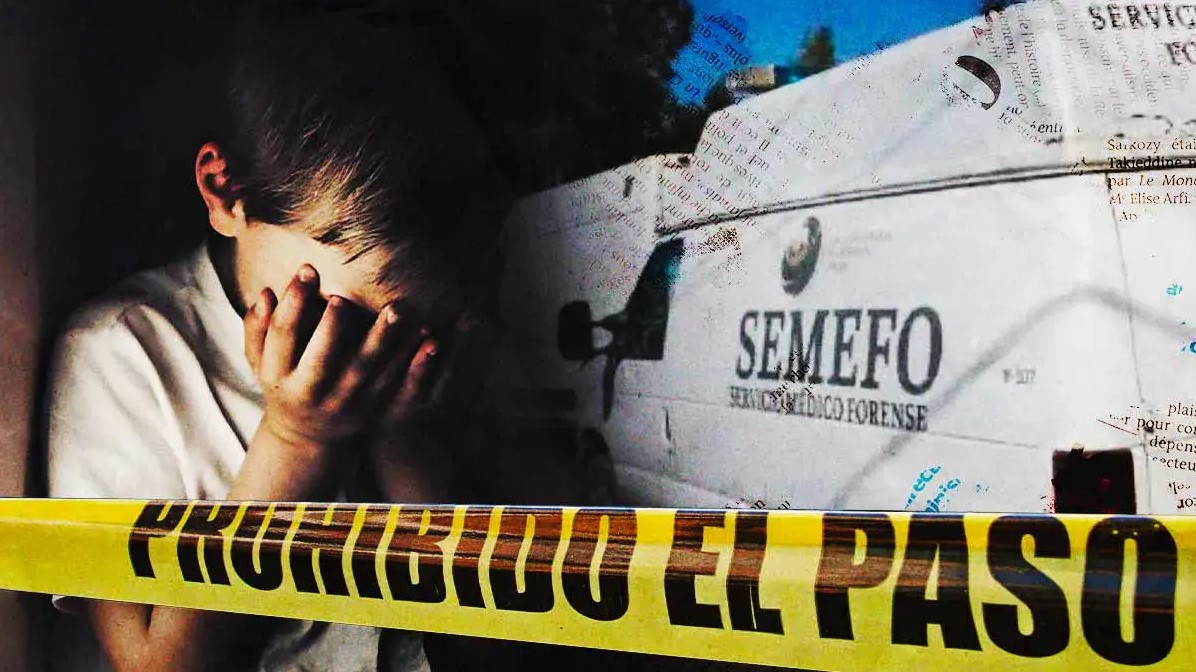 Escena acordonada por autoridades tras el hallazgo de un menor sin vida en Atlixco, Puebla.