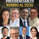 Imagen con ocho figuras políticas mexicanas identificadas como posibles aspirantes presidenciales rumbo a 2030.
