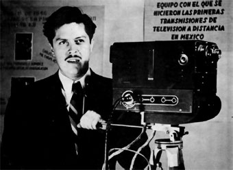 Guillermo González Camarena, inventor mexicano y pionero de la televisión a color.