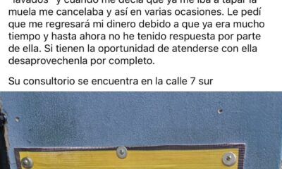 Anuncio de consultorio dental en Atlixco relacionado con denuncias en redes sociales