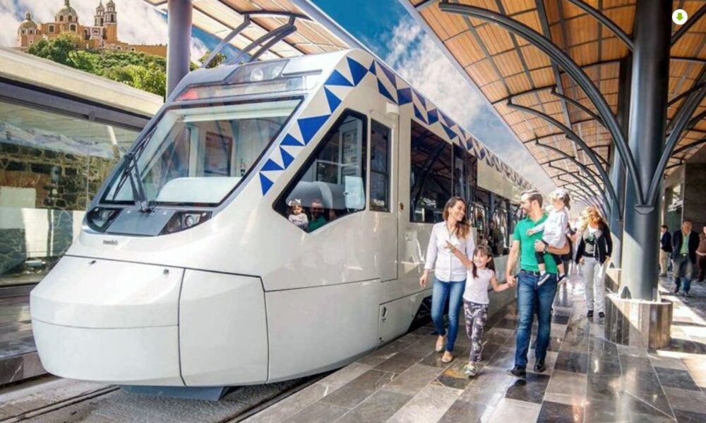 tren ligero Puebla Cholula Atlixco proyecto movilidad urbana transporte masivo