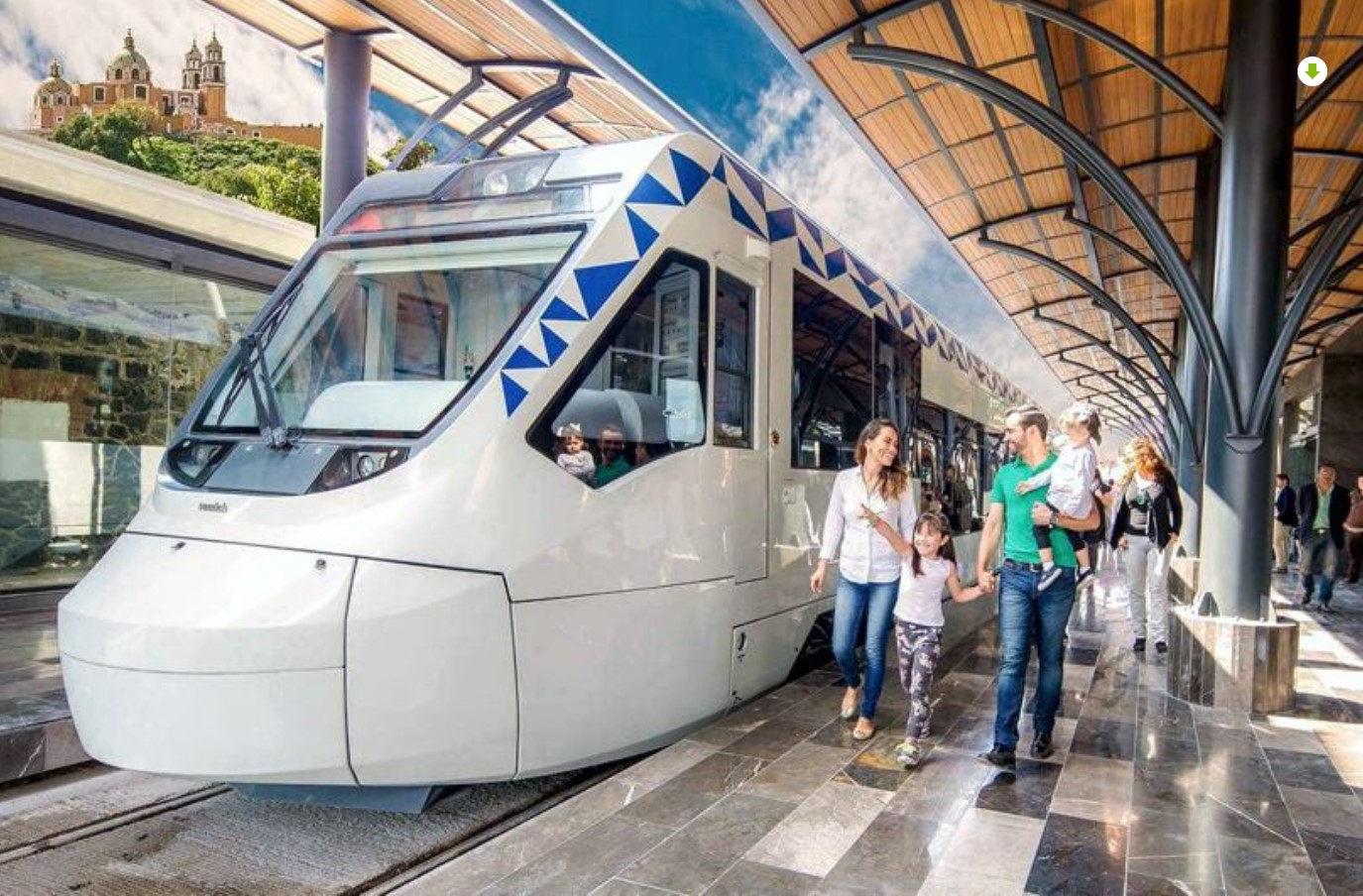 tren ligero Puebla Cholula Atlixco proyecto movilidad urbana transporte masivo