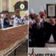 Chefs italianos celebran récord mundial de tiramisú más largo del mundo en Londres