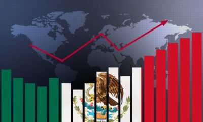 Gráfico de inflación en México con tendencia al alza en 2026
