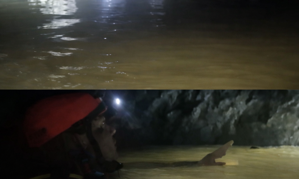 Rescate nocturno de trabajador minero atrapado en cueva inundada en Sinaloa