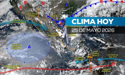 Pronóstico meteorológico del 25 de mayo de 2026 en Puebla con lluvias, tormentas eléctricas y temperaturas extremas en Atlixco, Angelópolis y la Mixteca.