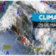 Mapa meteorológico de Puebla con pronóstico de lluvias ligeras para Atlixco, Angelópolis y Valles Centrales el 29 de mayo de 2026.