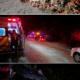 Accidente de torton en la carretera federal Puebla–Atlixco dejando vehículos dañados y personas lesionadas en Los Molinos.