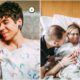 Pareja homoparental junto a una mujer de 61 años durante el nacimiento de una bebé mediante maternidad subrogada en Estados Unidos.