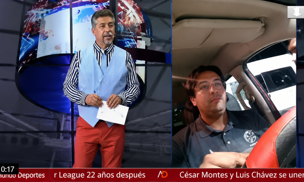 Captura de transmisión en vivo donde un conductor identificado como Fernando Vargas aparece antes de presunto asalto en Cuernavaca.