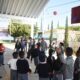 Entrega de tableros y balones deportivos en primaria de San Antonio Cuautla