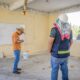Trabajos de rehabilitación en aula de la Escuela Primaria Rafael Ramírez del Barrio de Jerusalén en Tochimilco.