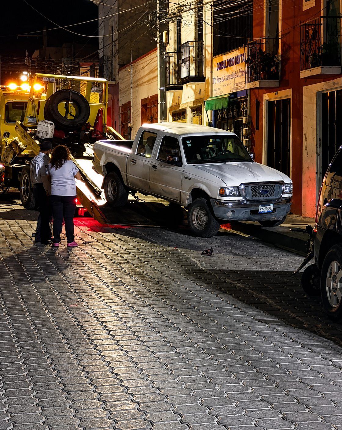 Vehículos dañados tras accidente múltiple provocado por conductor presuntamente alcoholizado en el centro de Atlixco.