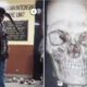 Hombre en hospital tras agresión con machete y radiografía craneal relacionada con lesión extrema