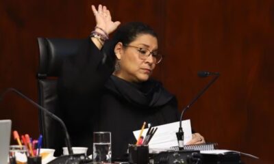 Ministra de la Suprema Corte durante sesión relacionada con seguridad privada en México