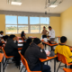 Plática de prevención del delito en el Bachillerato Digital 192 de San Diego El Organal en Huaquechula