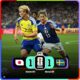 Jugadores de Japón y Suecia disputan el balón durante el empate 1-1 correspondiente a la última jornada del Grupo F de la Copa Mundial de la FIFA 2026, resultado que clasificó a ambas selecciones a la fase de eliminación directa.