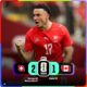 Jugador de la Selección de Suiza celebra la victoria 2-1 sobre Canadá durante la fase de grupos de la Copa Mundial de la FIFA 2026. El triunfo permitió al conjunto suizo finalizar como líder del Grupo B y avanzar a los dieciseisavos de final.