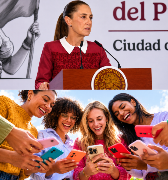 Sheinbaum plantea regulación del uso de celulares en escuelas