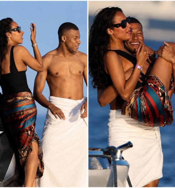 Fotografías difundidas en redes sociales relacionadas con Kylian Mbappé e Ines Rau durante actividades recreativas.