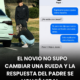 Joven intenta resolver una llanta ponchada mientras una conversación con su padre se vuelve viral por debatir habilidades prácticas y autosuficiencia.