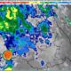 Imagen satelital GOES-19 muestra nubosidad, áreas de lluvia y tormentas sobre el centro de México, incluyendo el Valle de Atlixco y diversas regiones de Puebla durante la mañana del 30 de junio de 2026.
