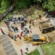 Habitantes de San Antonio Alpanocan participan en una faena comunitaria y reciben apoyos del Ayuntamiento de Tochimilco para educación, deporte e infraestructura.