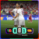 Jugadores de la Selección de España celebran el gol de Mikel Merino que dio la victoria 1-0 sobre Portugal en los octavos de final de la Copa Mundial de la FIFA 2026 y aseguró el pase a los cuartos de final.