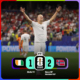 Erling Haaland celebra la victoria de Noruega por 2-1 sobre Costa de Marfil en la Ronda de 32 de la Copa Mundial de la FIFA 2026, resultado que clasificó a la selección noruega a los octavos de final.