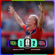 Erling Haaland celebra la victoria de Noruega 2-1 sobre Brasil en los octavos de final de la Copa Mundial de la FIFA 2026, resultado que clasificó a la selección noruega a los cuartos de final.