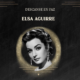 Imagen conmemorativa de Elsa Aguirre tras su fallecimiento a los 95 años.