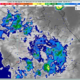Imagen satelital GOES-19 del 3 de julio de 2026 que muestra amplia nubosidad sobre Puebla y el centro de México, con pronóstico de lluvias, actividad eléctrica y posible caída de granizo en Atlixco, Angelópolis, Valles Centrales, Sierra Norte, Sierra Nororiental y Sierra Negra.