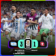 Jugadores de Argentina celebran el triunfo 3-1 sobre Suiza en los cuartos de final del Mundial 2026.