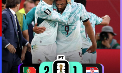 Cristiano Ronaldo y Gonçalo Ramos celebran la victoria de Portugal 2-1 sobre Croacia en la Ronda de 32 de la Copa Mundial de la FIFA 2026, resultado que aseguró el pase del conjunto portugués a los octavos de final.