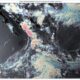 Imagen satelital GOES-19 con nubosidad sobre México asociada al pronóstico de lluvias del 13 de julio de 2026.