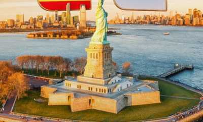 Imagen promocional de la Final del Mundial 2026 entre España y Argentina con la Estatua de la Libertad al fondo.