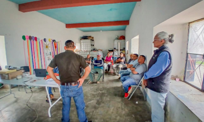 Capacitación impartida por SENASICA sobre prevención del Gusano Barrenador del Ganado en Santiago Tochimizolco, municipio de Tochimilco.