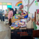 Inicio de los trabajos de rehabilitación de la biblioteca de la Escuela Primaria Filiberto Quiroz en San Juan Huiluco.