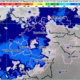 Imagen satelital GOES-19 ABI Banda 13 del centro de México correspondiente al 02 de julio de 2026, con nubosidad sobre Puebla, Valle de México, Tlaxcala, Morelos, Hidalgo y Estado de México, asociada a lluvias, chubascos, bancos de niebla y posible actividad eléctrica.